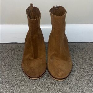 Steve Madden Brown Suede Ankle Boots